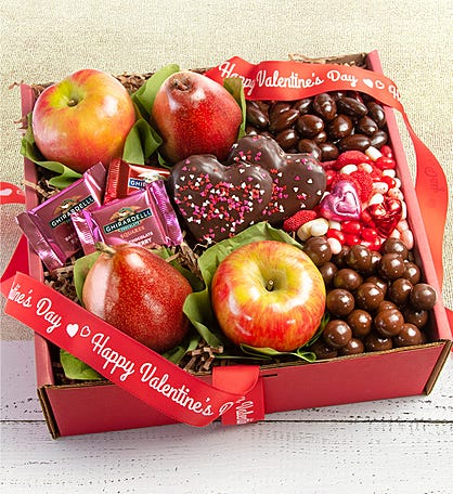 Very Special Valentine Fruit & Sweets Box